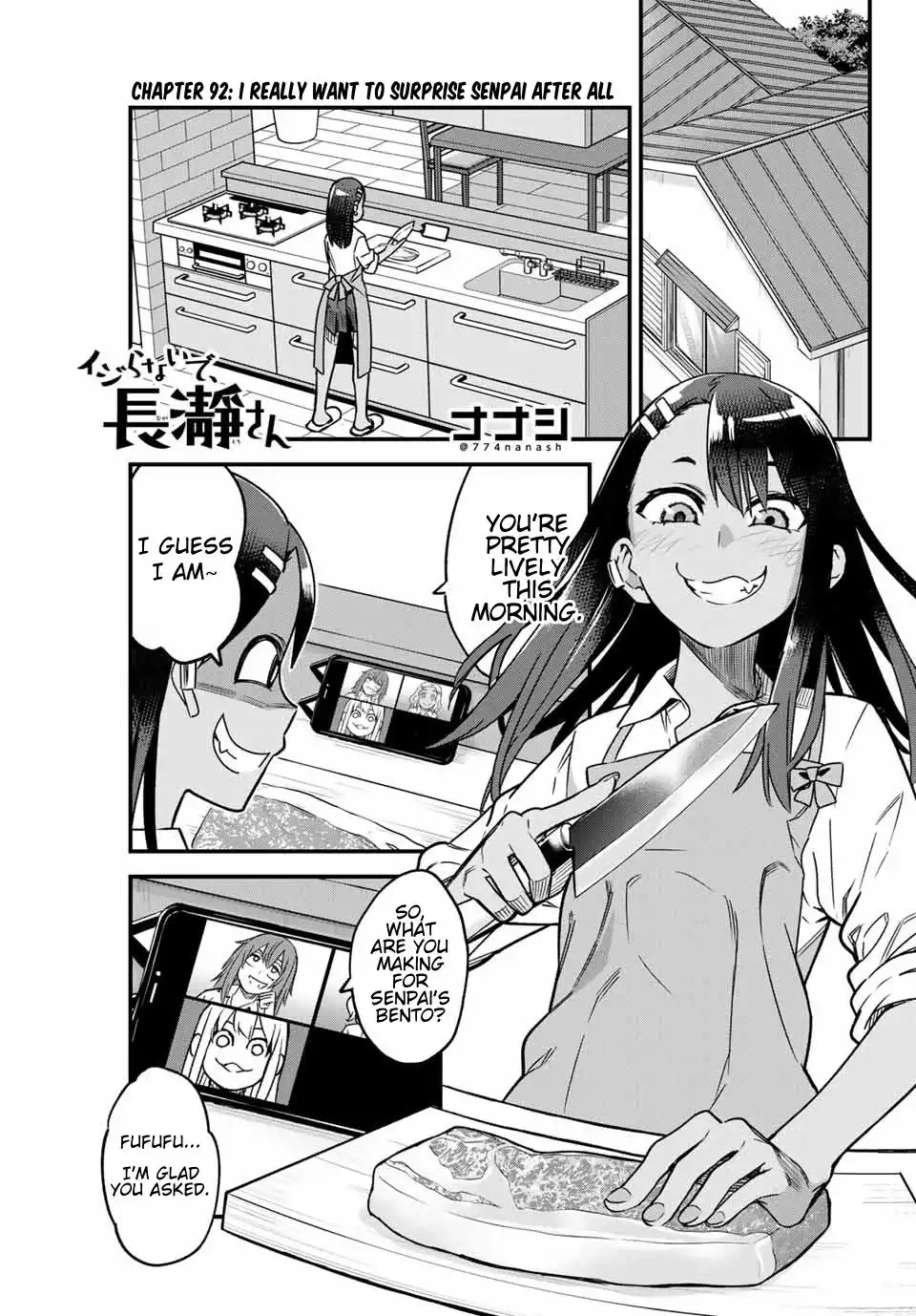 Please don't bully me, Nagatoro Chapter 92 1